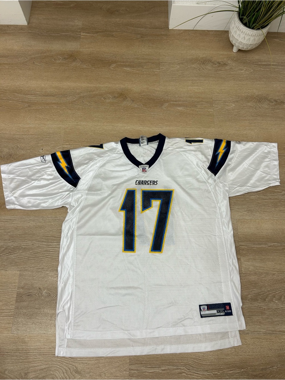 San Diego Chargers Philip Rivers Jersey Reebok Men’s Size 2XL NFL LA